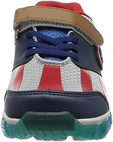 CERDÁ LIFE'S LITTLE MOMENTS Zapatillas con Luces Niño De Avengers-Licencia Oficial Marvel, Badminton Shoe Uomo, Blu, 34 EU