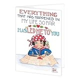 Mary Engelbreit Tarjetas de felicitación Everything Led Me To You, juego de 6
