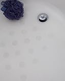 Bath Tub Anti-slip Discs - Non Skid Adhesive Shower Stickers Appliques Treads (Clear)