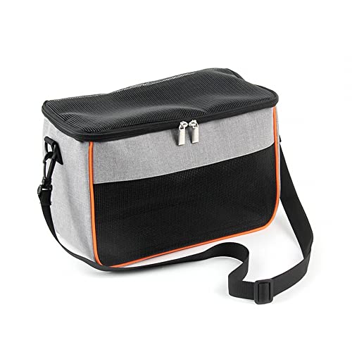 MiOYOOW Hamster Tragetasche, Tragbare Reisetasche mit Reißverschluss für Meerschweinchen, syrische Hamster, Atmungsaktive Handtasche für Rennmäuse, Mäuse, Ratten, Hasen, Eichhörnchen, Kätzchen