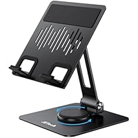 JETech Soporte Tablet, Soporte Escritorio Giratorio Ajustable