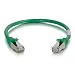 Produktbild C2G 2M Cat5e Ethernet Netzwerk-Patchkabel (STP) Gebootet & Shielded GRN