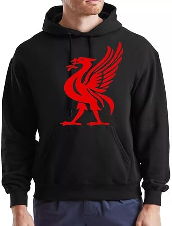 Sweat à Capuche Liverpool Liver Bird - Homme - Cadeau Foot Fan Liverpudlian