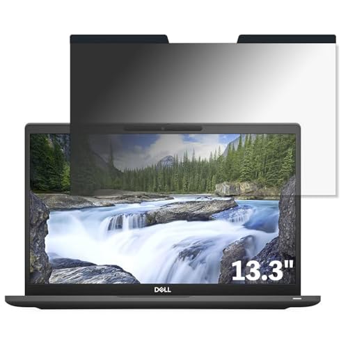 Dell Latitude 7320 13.3�C���` 16:9 �Ή� �}�O�l�b�g�� �`�����h�~�t�B���� �v���C�o�V�[�t�B���^�[ �u���[���C�g�J�b�g ���˖h�~ PC �p�\�R�� �m�[�g�u�b�N �̂������h�~ ��ʕی� �ی�V�[�g ���E�ȒP ���ʎg�p