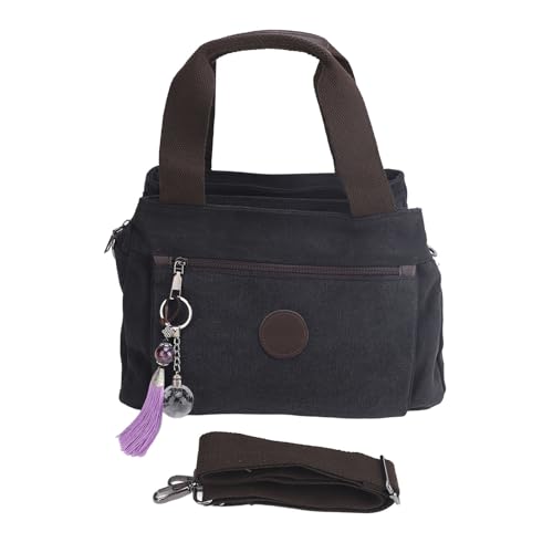 Sac vintage en toile grande capacité résolvant le manque de rangement quotidien