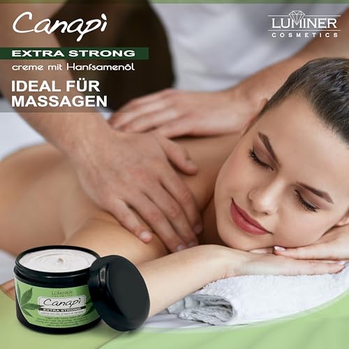LUMINER Hanfsamenöl-Creme mit Arnika und Teufelskralle (200 ml) – Ansicht 6
