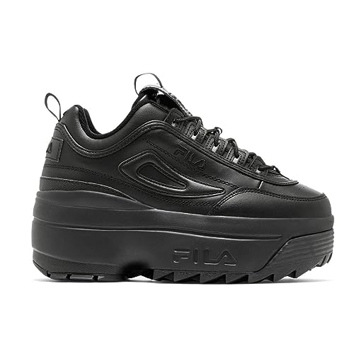 Zapato Marca Fila Tenis Fila Negro Mujer Liverpool Fila Disruptor