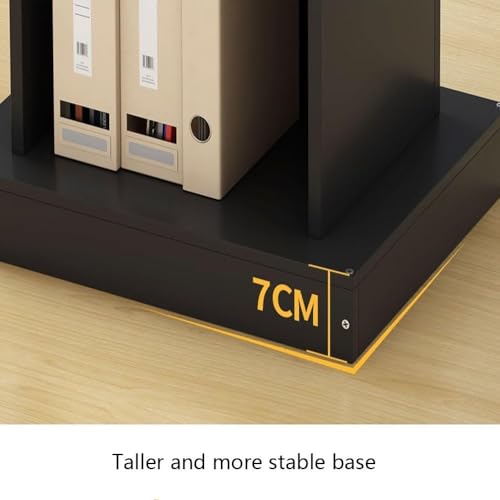 Mueble atril minimalista de madera con balda abierta para uso multifuncional 6