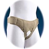 Florida Orthopedics Soft Form Hernia Belt, Large, Adjustable Without Metal Snaps or Buckles