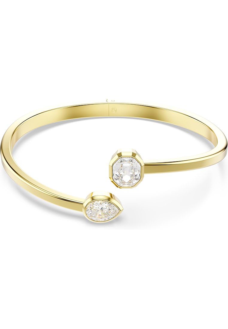 Swarovski Bracciale da donna in metallo con cristallo L, bianco 89205829