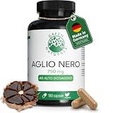 Green Naturals Aglio Nero fermentato 750 mg – Estratto 15:1 – 180 capsule