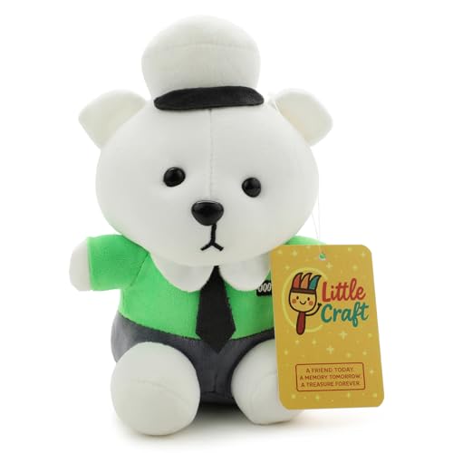 Image of Green Bear Soft Toy for Kids with Cute Hug-Friendly Plush for Babies, Toddlers & Children Safe, Lightweight & Easy to Clean (25CM)