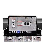 HD 4K UHD 3.5D 360 Degree Bird View Panorama System Cameras Car Parking Surround View Video 4 Recorder DVR Monitor UHD