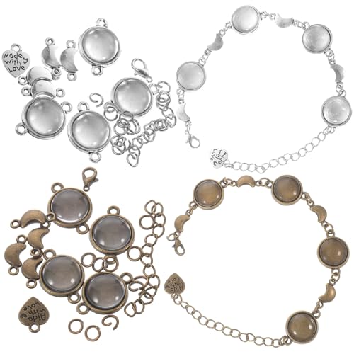Bandejas para pulseras redondas DIY, ideales para crear tus accesorios de uso diario