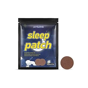 Guillala 1Pack Sleep Patches Extra Strength Sleeping Aids Sleep Aid Patches Relieve Stress Anxiety Stickers for Travel…