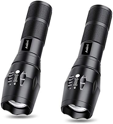 2 Pcs IR illuminator Flashlight, 850nm Focus Adjustable IR Led Flashlight Infrared Light Torch for Night Vision, Coyote Hog Predator Hunting