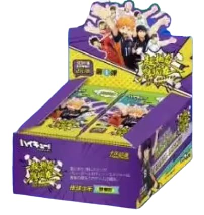 Haikyu!! | Anime Collectable Trading Card | Sealed Box | Japanese Edition | For Collectors 15+ Years | Haikyuu!! The Chapter of Youth