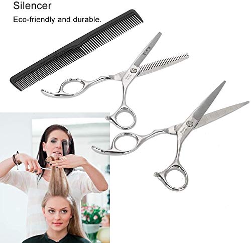 Ciseaux de coiffure professionnels en acier inoxydable pour coupe précise - 4