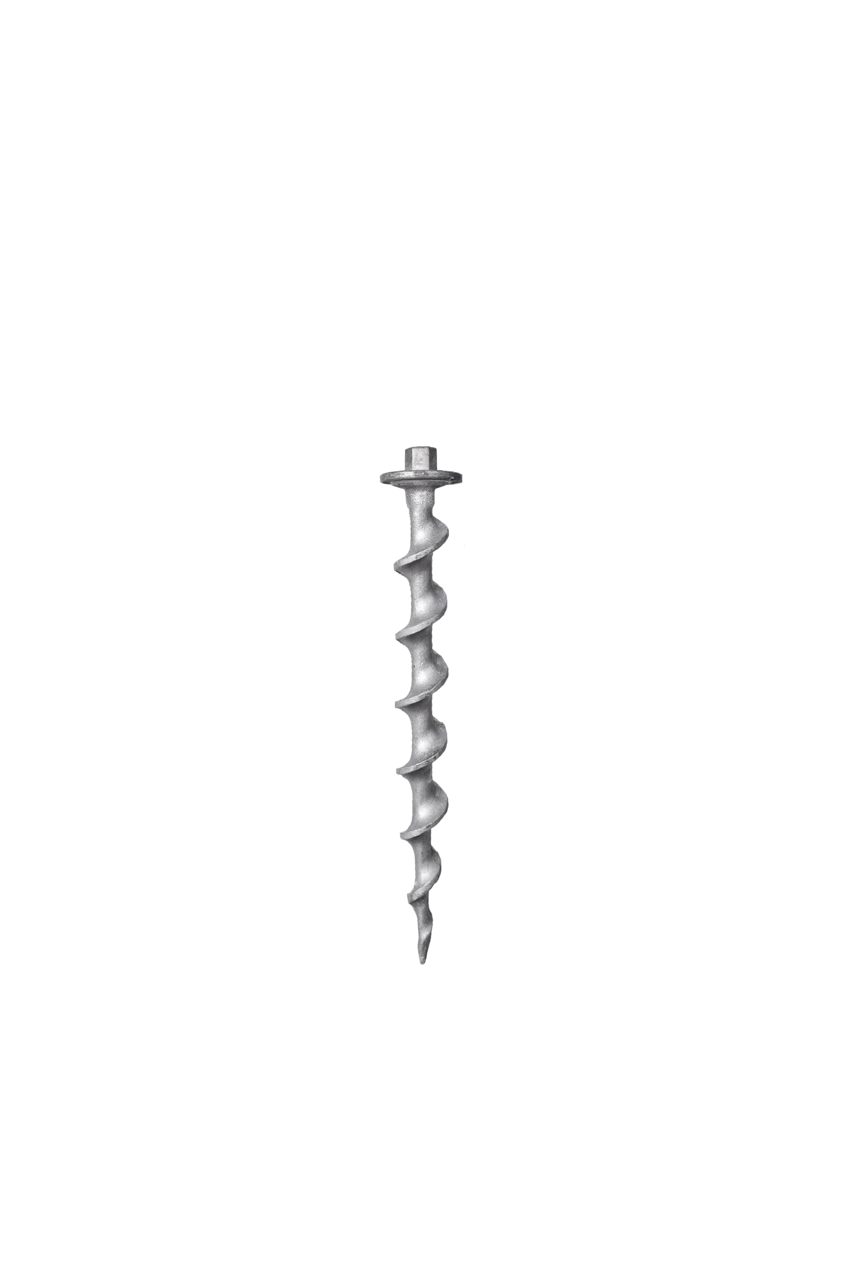 Penetrator 9" Aluminum Earth Screw Anchor-Holds up to 200lbs