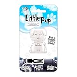 Little Pup 96619 New Car Scent Car Air Freshener Clip Provides Long-Lasting Freshness in a Compact Design, Fights Odors for up to 45 Days, Cute Car Odor Eliminator, Non-Toxic, Pack of 1
