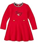 Tommy Hilfiger Girls' Dress, Chinese Red, 6