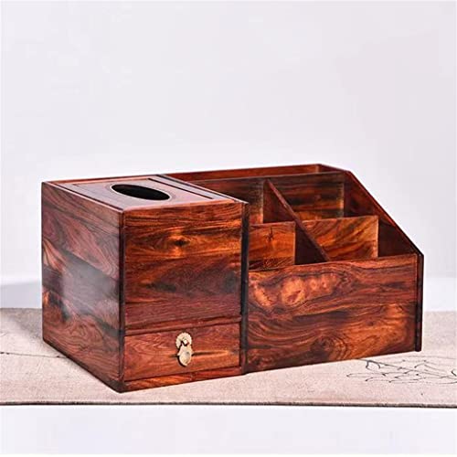 Boîte de tissu pour table basse de salon avec compartiment multifonctionnel 29cm - 2