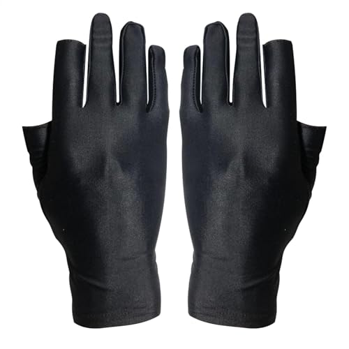 Guantes Ciclismo Hombre Blancos Marca Generic