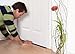 tesa TE05433-00100-00 Barra bajo puerta de PVC cepillo p/suelos lisos 1mx37mm blanco,...