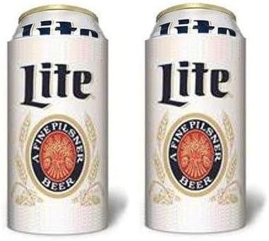 Miller Lite Retirar una fina lata de cerveza Pilsner Kaddy Huggie Cooler 2