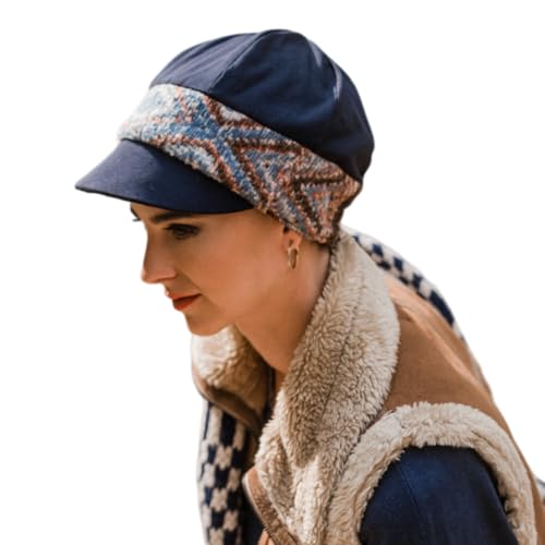 Casquette oncologique Capri Carebell en bambou fait main