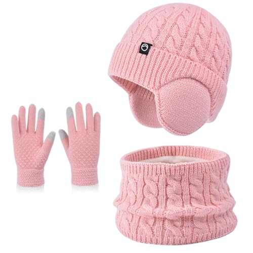 Sombreros y guantes de invierno para niñas ideales para ir al colegio