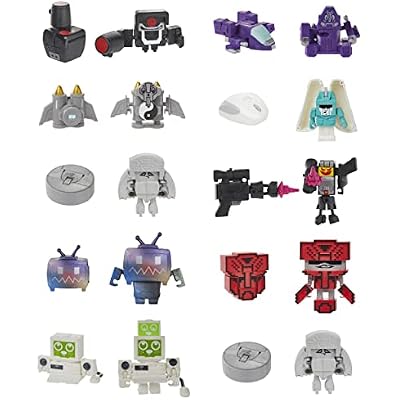 Transformers Toys BotBots Ruckus Rally Series 6 Hunger Hubs & Gamer Geeks 20 Character Bundle, 2-in-1 Collectible Figures, Kids Ages 5 & Up