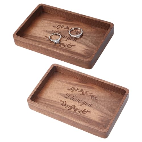 Multifunzione:può essere utilizzato non come vassoio portagioielli, ma anche come decorazione per la casa posta sul tavolo della camera da letto, comodino e altri posti, aggiungendo un'atmosfera artistica calda all'ambiente domestico
