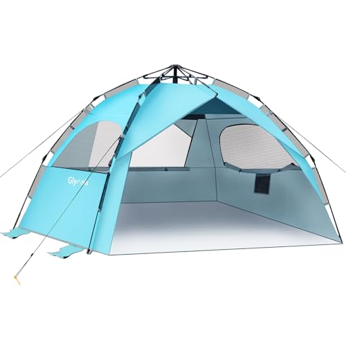 Glymnis Tente de Plage Pop Up 4-6 Personnes