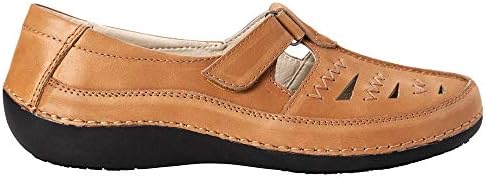 Propét Women's Clover Loafer Flat, Oyster, 7 Narrow US | Image 3
