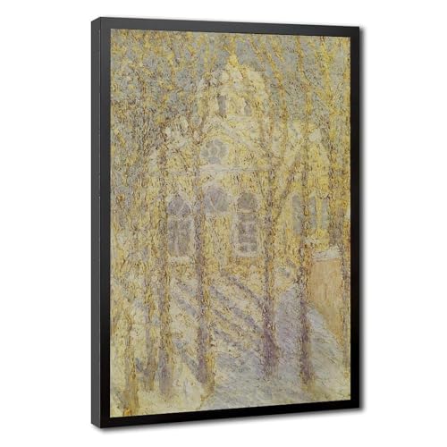 Poster Church Kazimir Malevich impression sur toile décoration murale cadre 61x91 cm