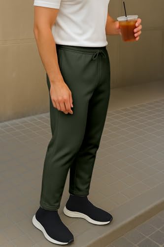 Image of FTX Men Solid Regular Fit Fleece Pack of 1 Track Pant