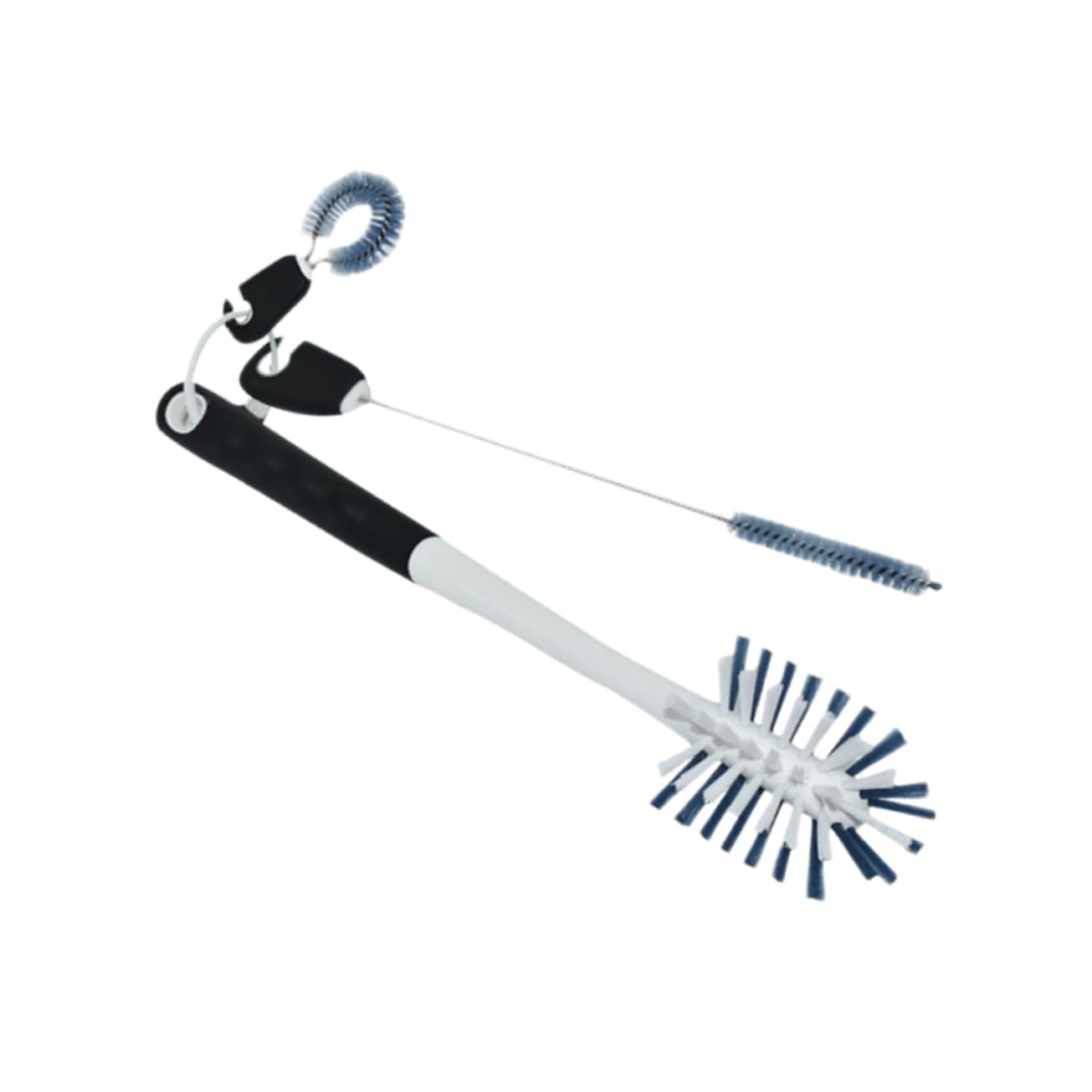 Healvian 3piezas Cepillos Multifuncionales para Limpiar Biberones y Tubos De Ensayo Iniciales Cepillo para Hendiduras Materiales Duraderos y Resistentes La Grasa