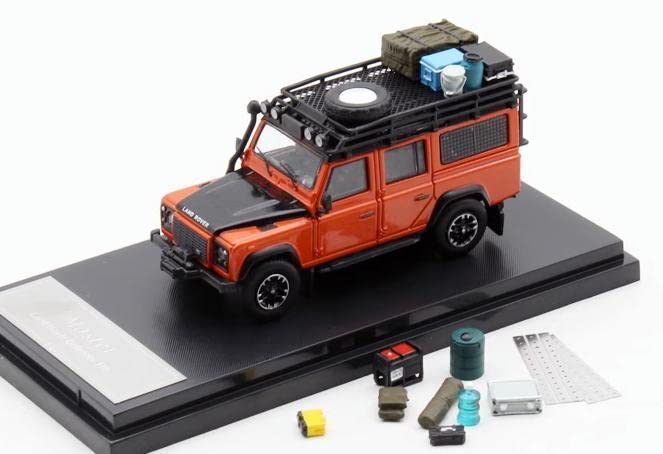 Amazon | Master 1/64 ランドローバー ディフェンダー 110 オレンジ