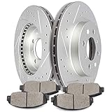 SCITOO Brake Kit Front Brake Rotors and Ceramic Brake Pads fit for 1997-2005 for Acura EL,1996-2005...