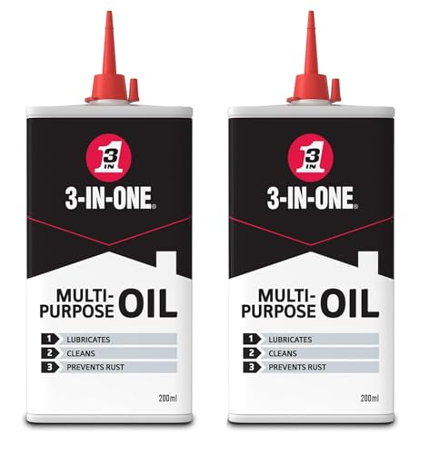 3-IN-1 Original Drip Oil 200ml with Flexi Straw – Pack of 2 | Multi-Purpose Lubricating Oil for Hinge, Bike, Motor, Tools & DIY Maintenance