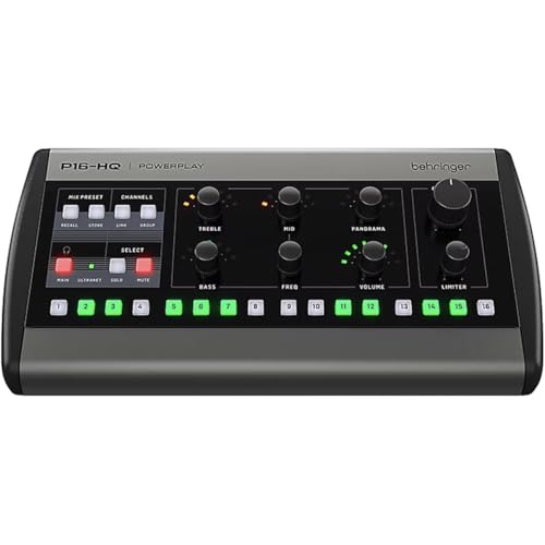Professional Audio Mixer Bluetooth Enabled