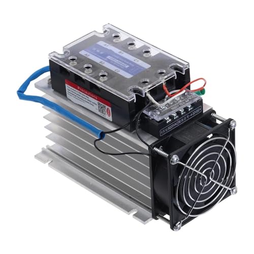 Relais à semi-conducteurs triphasé FDR3-D4840Z AC480V 40A DC-AC avec ventilateur intégré