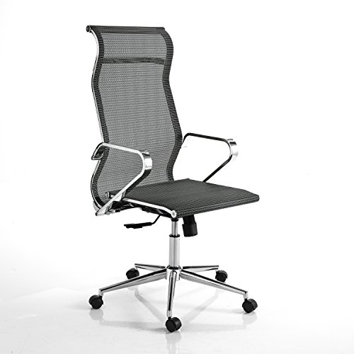 Tomasucci Task Net Sillón de Oficina, Metal, Gris, 56 x 60 x 130 cm Cover