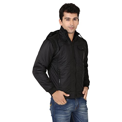 Image of Men's Solid Regular Jacket