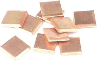 LOT10 15x15x3mm Copper Heatsink Laptop CPU Thermal Cooling Shim Notebook DIY