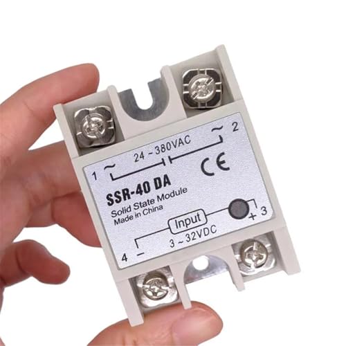 SSR-40DA relé de estado sólido monofásico para control de temperatura