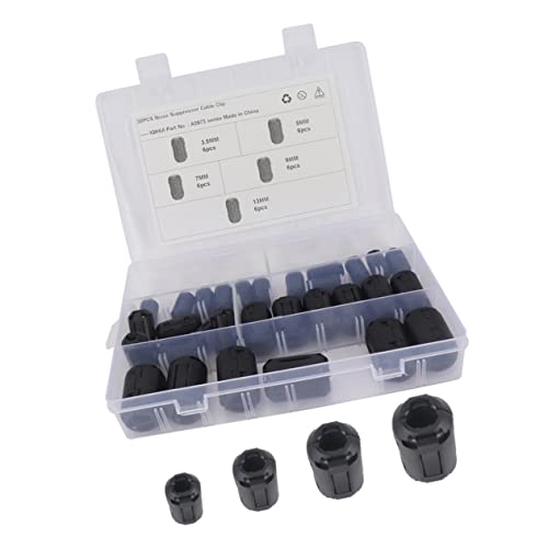 Ferrite antiparasite clipsable pour éliminer les interférences de câble