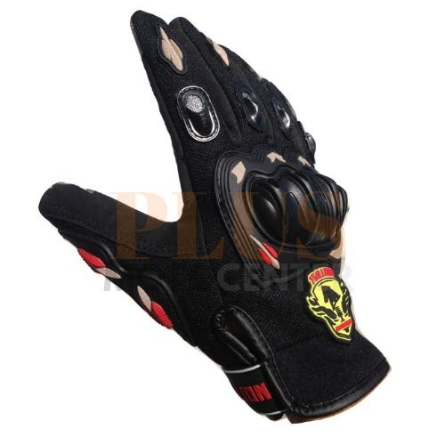 Luva Motociclista Semi-Impermeavel Esportiva Motoqueiro Proteção Moto Stallion