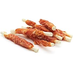 Frigera Snack Perro Palitos de Piel de Buey Enrollados con Pollo Deshidratado - 500 gr